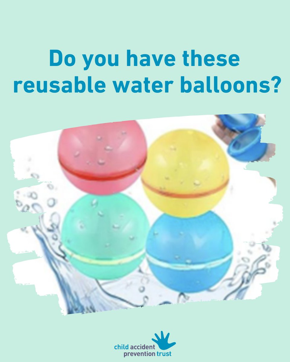 RECALL: These reusable water balloons sold on Amazon, contain high-powered magnets that are four times stronger than the legal limit. The magnets are easy for children to access and swallow, and can cause life-threatening internal injuries.

Learn more: gov.uk/product-safety…