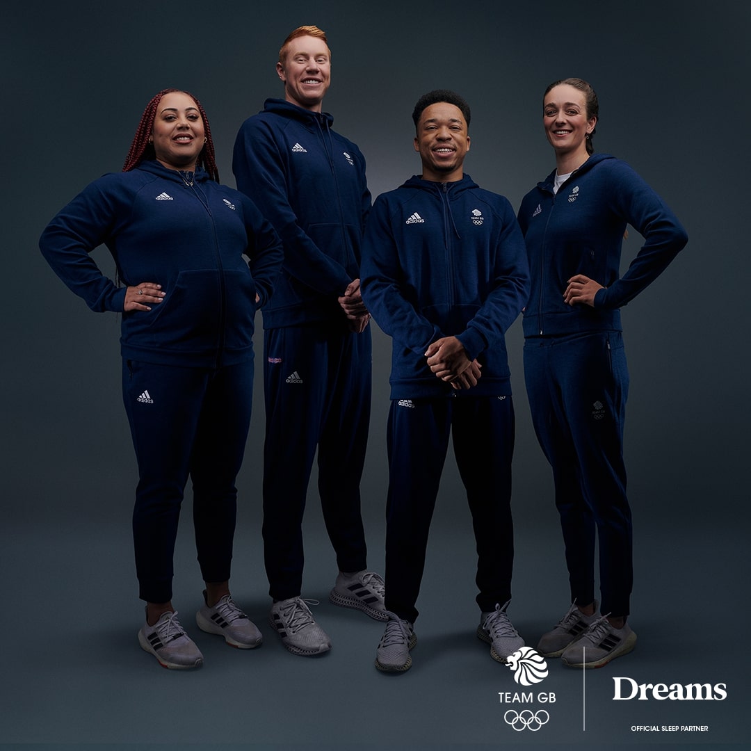 With 365 sleeps to go until the Paris 2024 Olympic Games we’re excited to introduce our incredible @TeamGB #DreamTeam ambassadors 🇬🇧🥇 🇬🇧Swimmer @tomdean00 🇬🇧Weightlifter Emily Campbell (@brownskinjessie) 🇬🇧Gymnast @joefrasergb 🇬🇧Canoeist @mall_franklin #OfficialSleepPartner