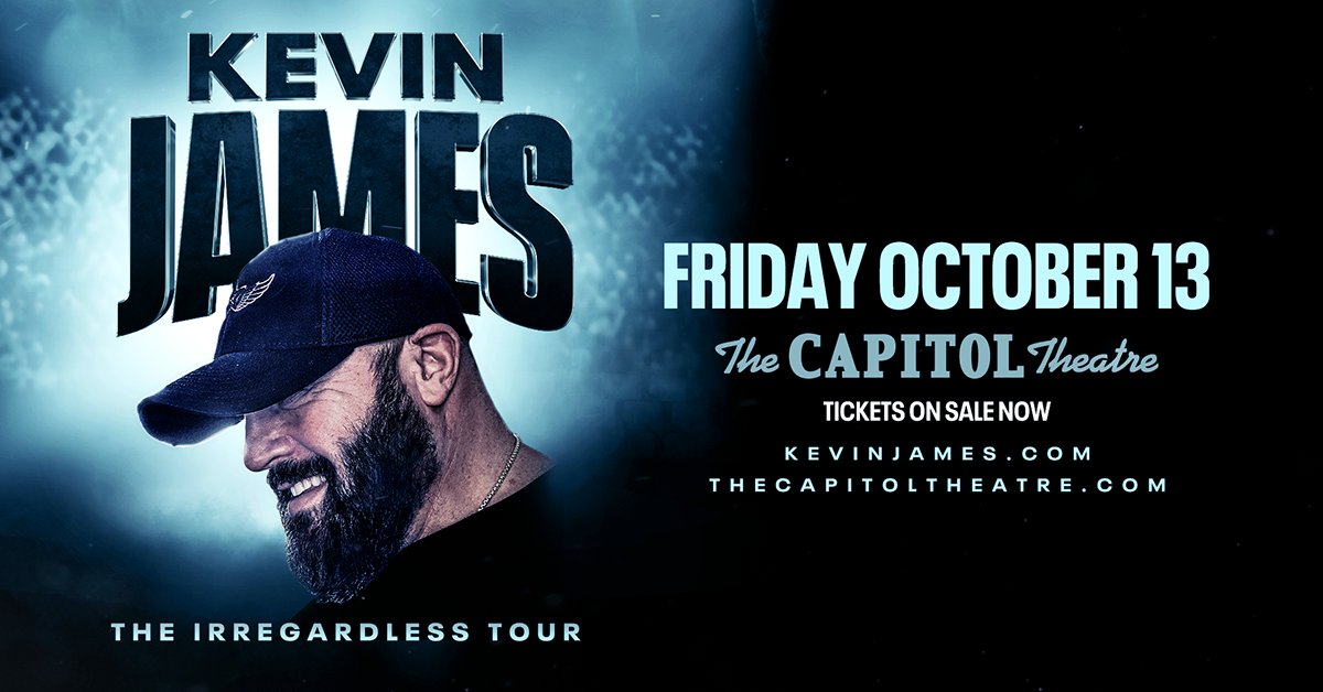 Comedian @KevinJames is coming to the @capitoltheatre in Port Chester on Friday October 13th. Tickets on sale at https://t.co/BHsuJyjAnH

Listen to @ChazandAJ to win tickets! https://t.co/EcteGyAMjR