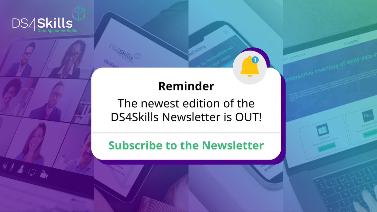 skillsdataspace's tweet photo. 🔔Your reminder of the week: Read the latest edition of the DS4Skills Newsletter!
📚Discover exclusive opportunities in the world of #skillsdata: https://t.co/A4CABb9W5V
📩Want to receive the following newsletter directly in your inbox? Subscribe here: https://t.co/4wHalihpkC https://t.co/4Sg6TwZZv4