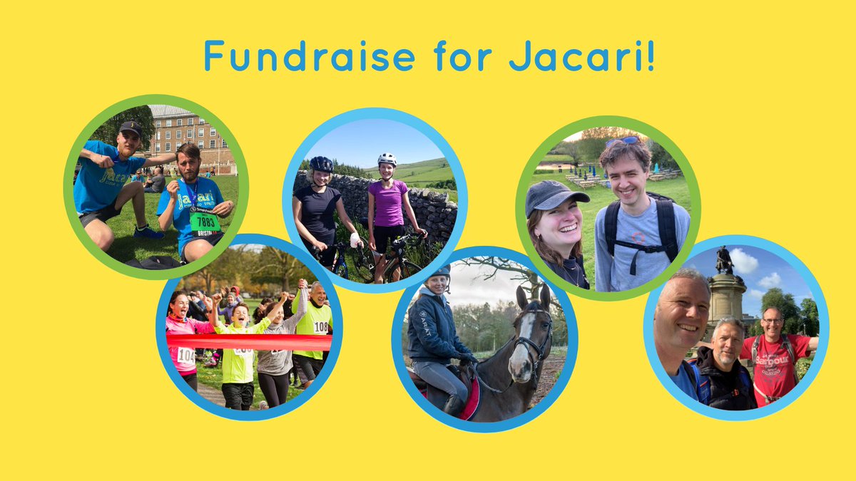 Fundraise for Jacari! Run, bake, cycle, quiz, walk, sell your stuff, get muddy - there are so many ways to raise money which will go directly towards supporting young people with EAL. Download our new fundraising pack: jacari.org/fundraise