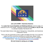 Photo by Disability and Wellbeing Network (@LCCDAWN)