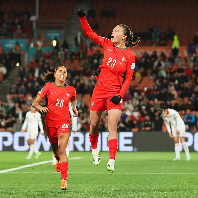 FIFAWWC's tweet photo. History made for @SelecaoPortugal! 🤩👏

#BeyondGreatness | #FIFAWWC