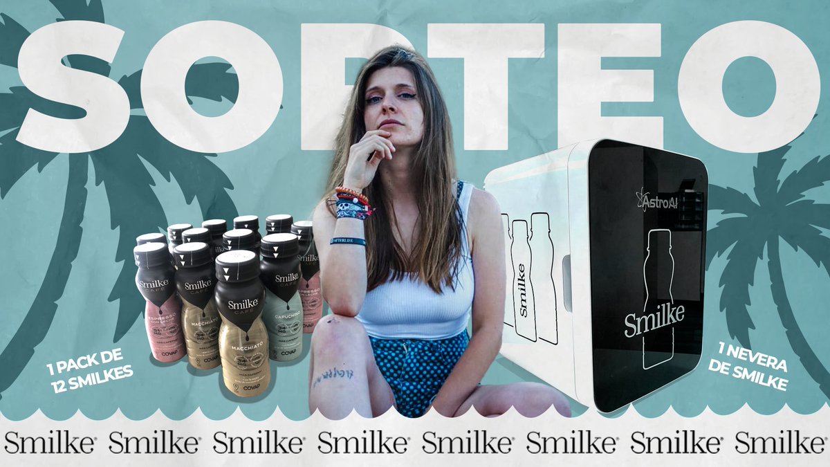 Srta_Hoothoot's tweet photo. OS TRAIGO OTRO SORTEITO DE VERANO ☀️⛱️

Si quereis ganar una neverita SUPER GUAPA de Smilke y un pack de 12 Smilkes solo teneis que:
📌Seguirnos a mi y a @Smilke_ES 
📌Dar RT a este twit

¡Y ya esta! El sorteo termina el 10/8 ¡Mucha suerte! 🍀 https://t.co/EDni6UxDu2