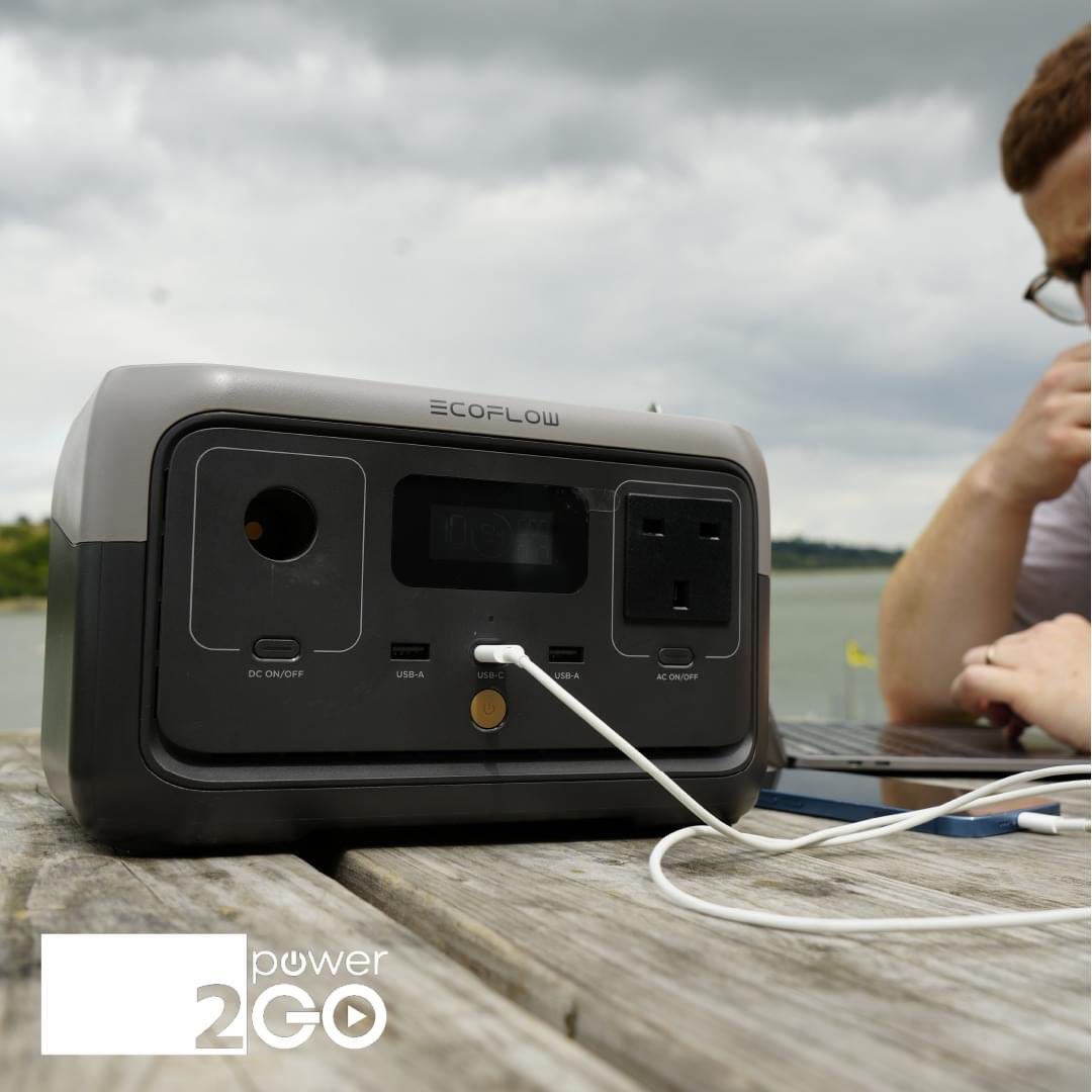 Power_2Go's tweet photo. At just 3.5kg the EcoFlow RIVER 2 is lightweight, portable, and the perfect power companion for when you want to escape the four walls of your office!

Want to discover more about the RIVER 2? Head to the website - 

🖥️ https://t.co/jijStvrgJ9

#9to5 
#OutdoorOffice
#TakeCharge https://t.co/HS7lZTywmp