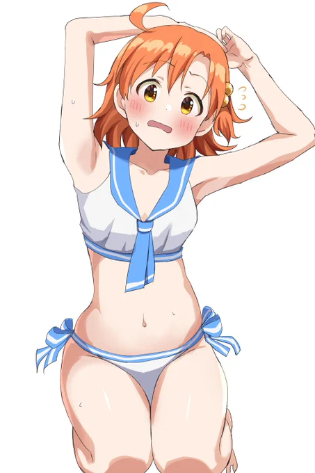 セーラー水着でグラビアかな～ 