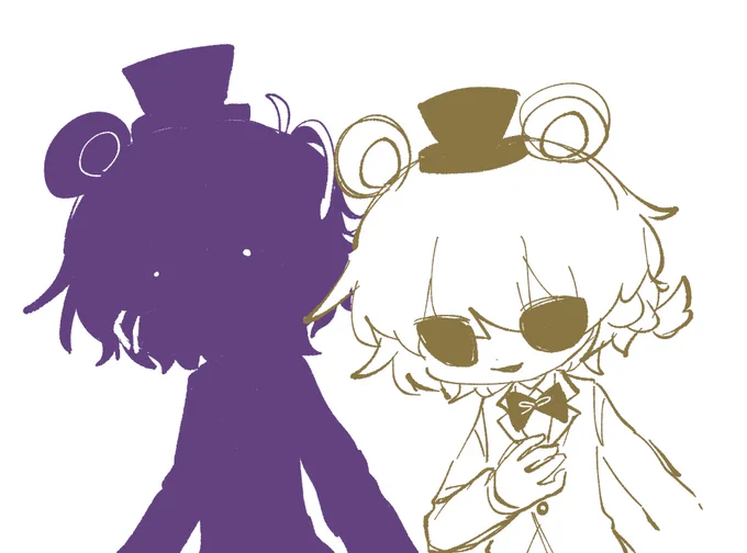 ホラゲ擬人化FNAF1～4のストーリーを追い直してる 
