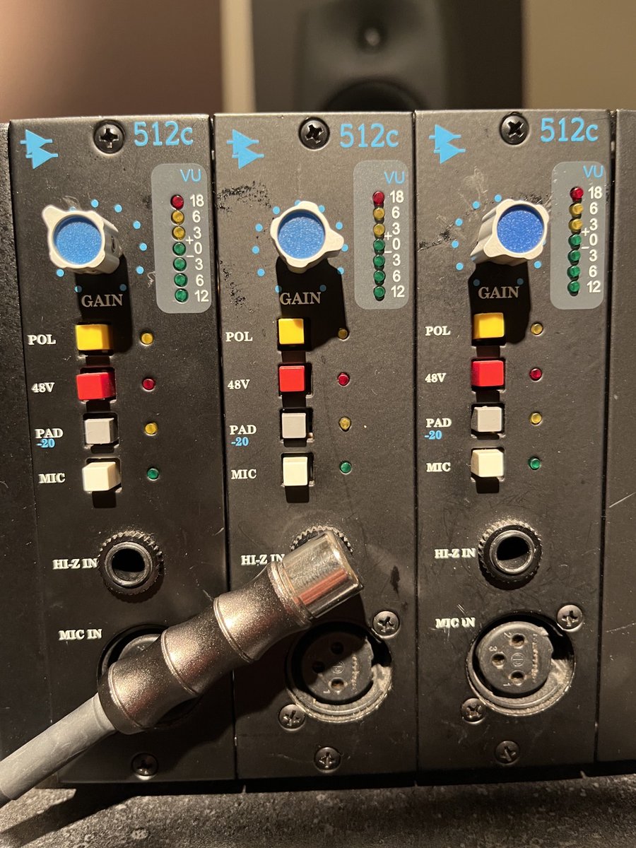 API 512C 500シリーズ モジュール マイクプリアンプ 音響 中古 W9669789