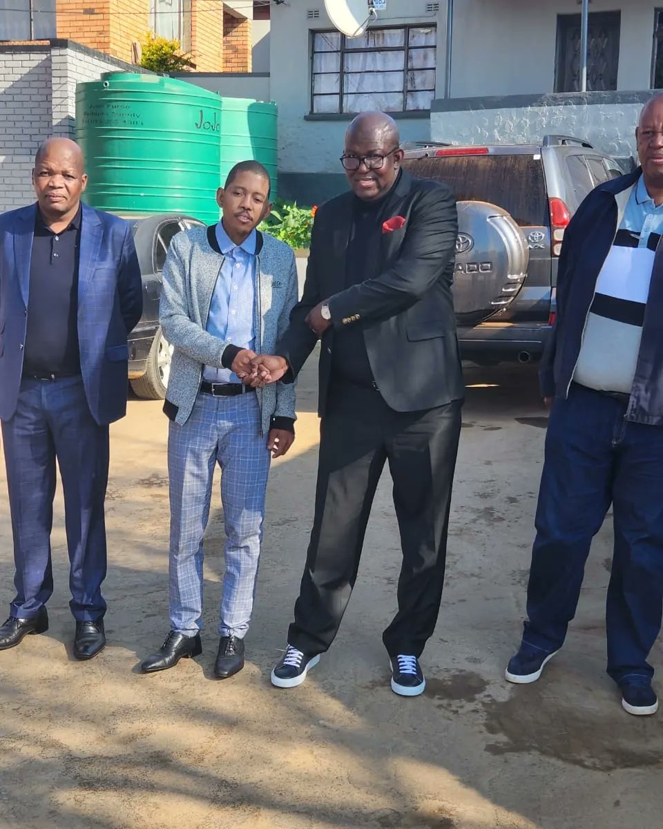 LimpopoLEDET's tweet photo. MEC Rodgers Monama hands over Matobule Special School at Ga- Sekwati, Makhuduthama Municipality, Sekhukhune District, as LEDA commemorates Mandela Day by refurbishing the school. The school has been painted and paved, while ceilings have been fixed. https://t.co/QHJF9Yg1at