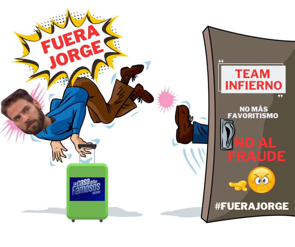 aquarioazulito's tweet photo. FUERA JORGE  FUERA JORGE   #LaCasaDeLosFamososMx @ronogueron @kmiret #FueraJorge FUERA JORGE https://t.co/Kq6EzeSPGT
