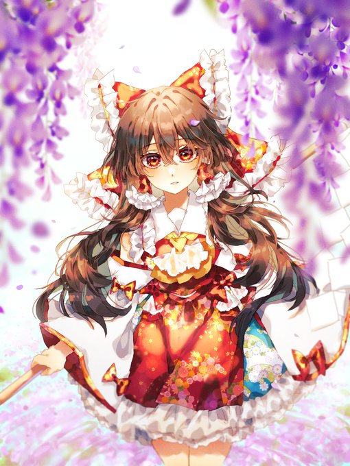 藤の花吹雪 