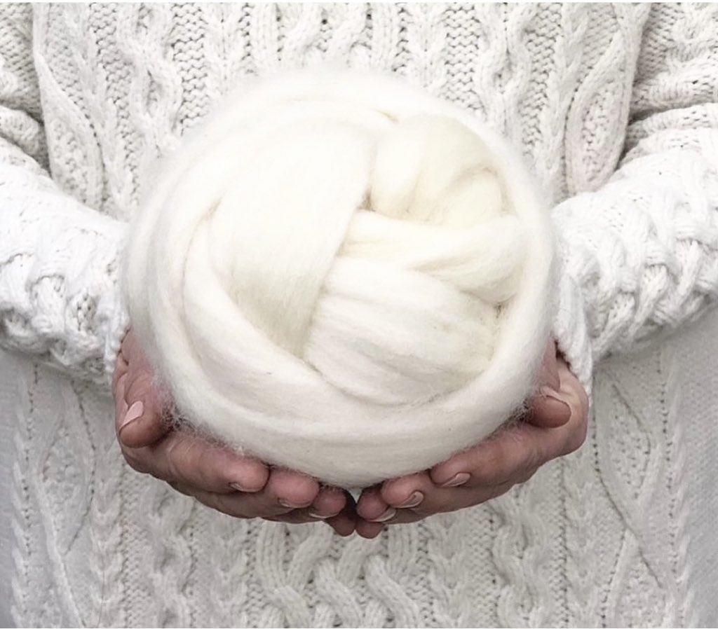 woolismybread's tweet image. Where there wool there is a way. Instead of complaining that my wool was worthless to the wool board. I created my own market for my wool. Now it has great worth. Creativity… Invention.. Time. Shepherdess wool products 🙏🐑❤️Thank you all for your support #wool #woolfarm
