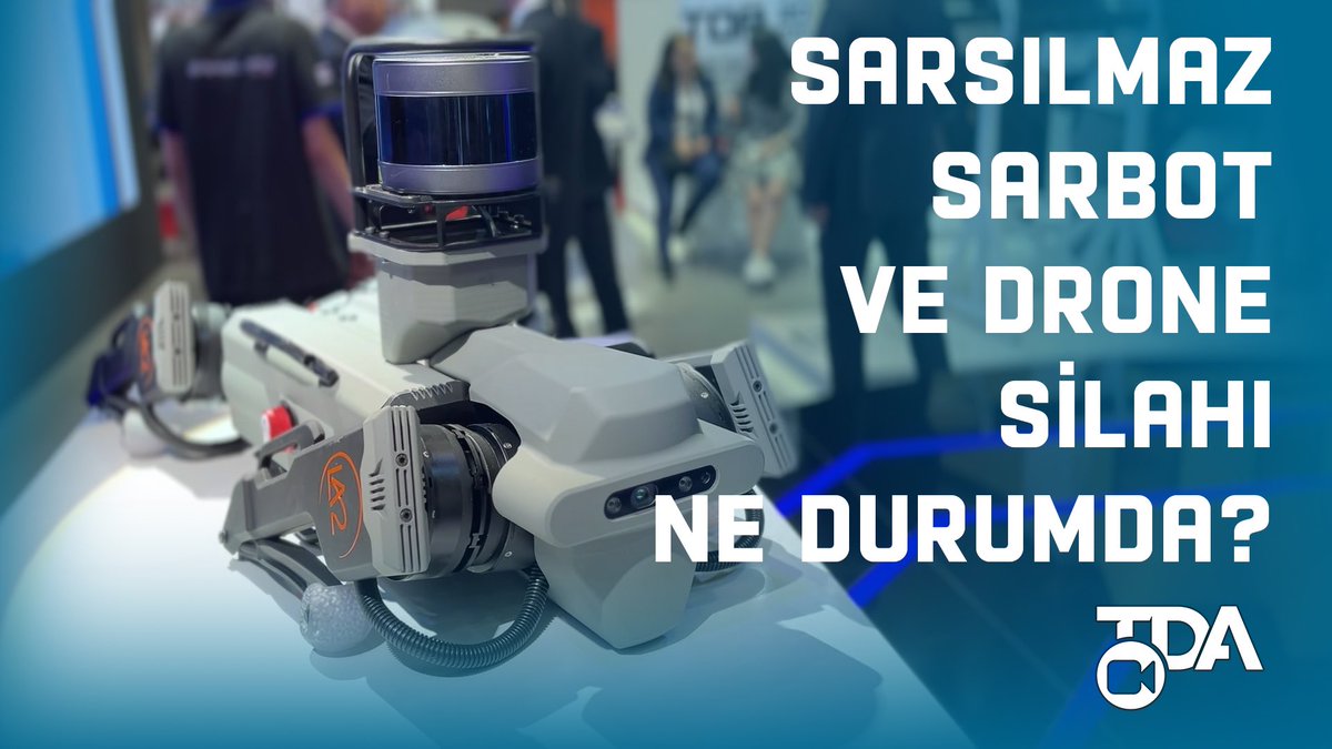 Silahlı İnsansız Robot “Sarbot” Ne Durumda? <a href="/SarsilmazSilah/">SARSILMAZ</a> 

youtu.be/4IpsgoVkOjc