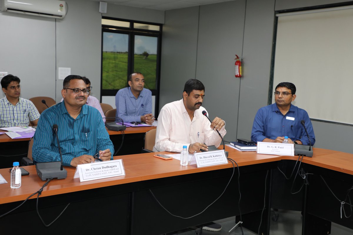 NahepCaast's tweet photo. The inaugural function of the certificate course "Statistical Analysis using R Software" was held in the august presence of, Honorable Dr. M. K. Jhala , Director of Research &amp; Dean, Faculty of PG Studies , Honorable Dr. D. B. Choksi and other dignitaries. https://t.co/SnlbyLbg1r