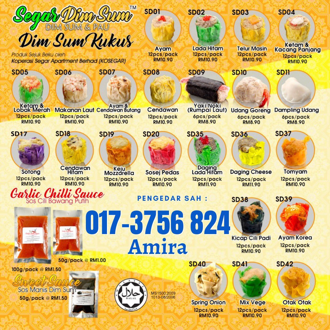 miradnn's tweet photo. Minggu gaji‼️ jom try dimsum belum cuba belum tahu😋 boleh delivery sekitar kl dan boleh pickup jugak‼️ tlg rt bis kecil sy🤭 https://t.co/MBHzyTaOtU