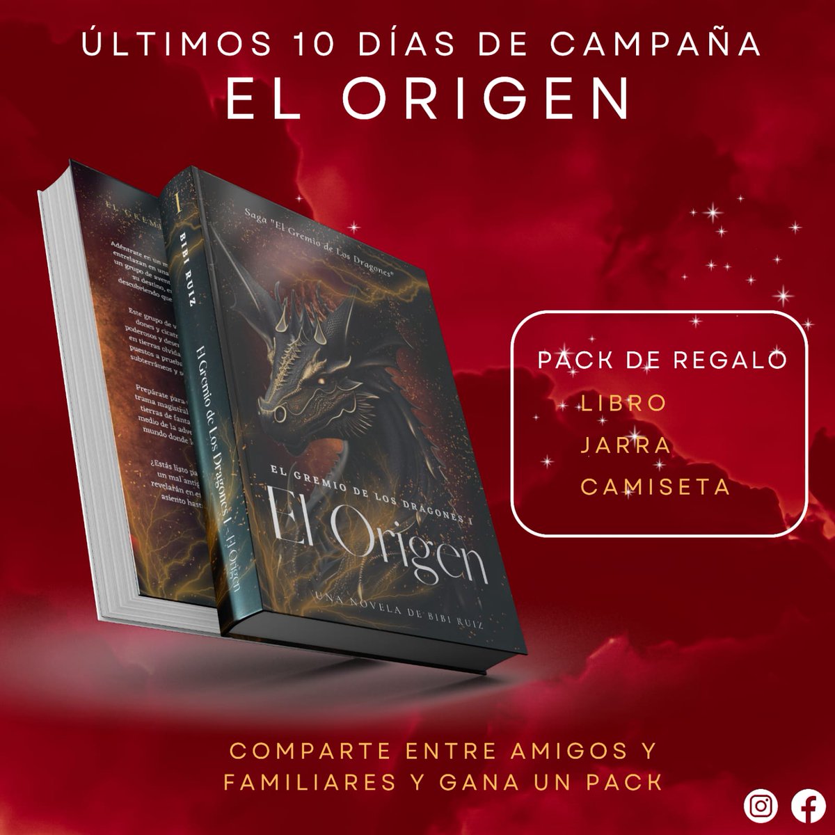 Creative_future's tweet image. ¡Buenos días! ☀️ Como muchos sabréis, ¡tenemos una campaña crowdfunding muy especial! Nuestro director, Bibi Ruiz, es el autor del libro.

¡Necesitamos vuestra ayuda para difundir este proyecto! 

Visita: [🔗 vkm.is/gremiodragones ]

Web: [🔗 elgremiodelosdragones.es]