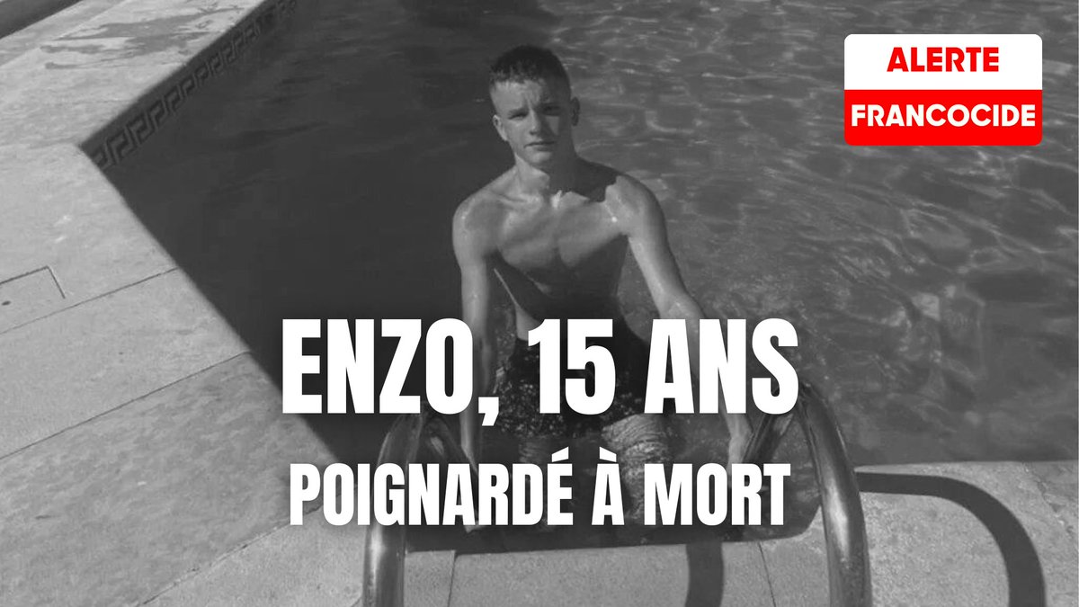 Combien encore avant de comprendre 😖😢
#Enzo #Enzo15ans #Lola #lola12ans #Sihem #Lindsay #Axelle...
#SamuelPaty #LaFranceEstUnCoupeGorge #laracailletue #DarmaninDemission #MacronDemission #DupondMorettiDemission