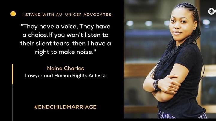 youthforallorg's tweet photo. #Naina won’t be silent until she assures that every child’s voice is heard. #Endchildmarriage #ChildrenNotParents @UNYouthEnvoy @PetriderPaul @NankaliM @AleatanuN @UNFPATanzania https://t.co/WFr2EI5qEH