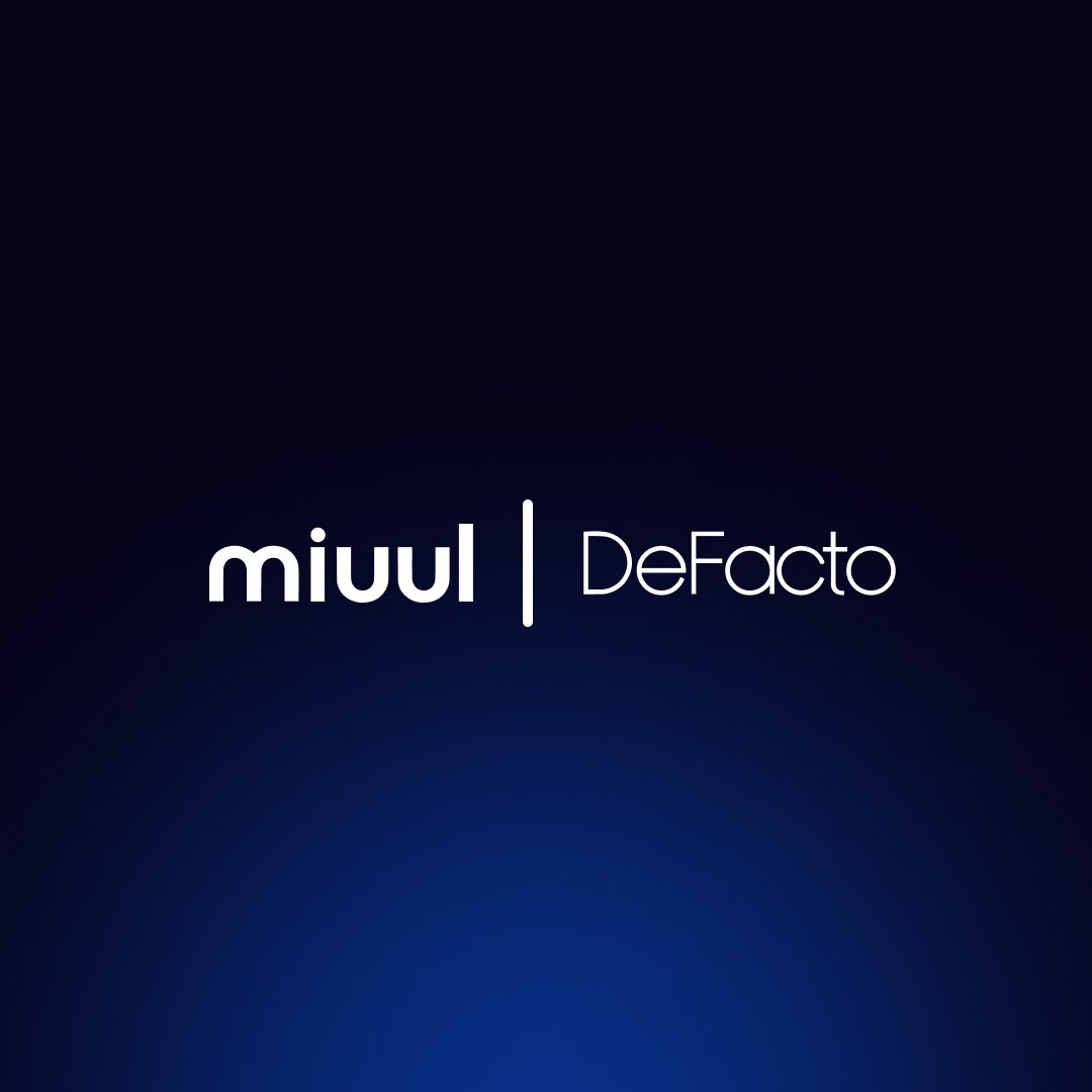 miuulcom's tweet photo. DeFacto ile yeni iş birliğimizi duyurmaktan heyecan duyuyoruz!🤝💙 https://t.co/3ij3H314kk