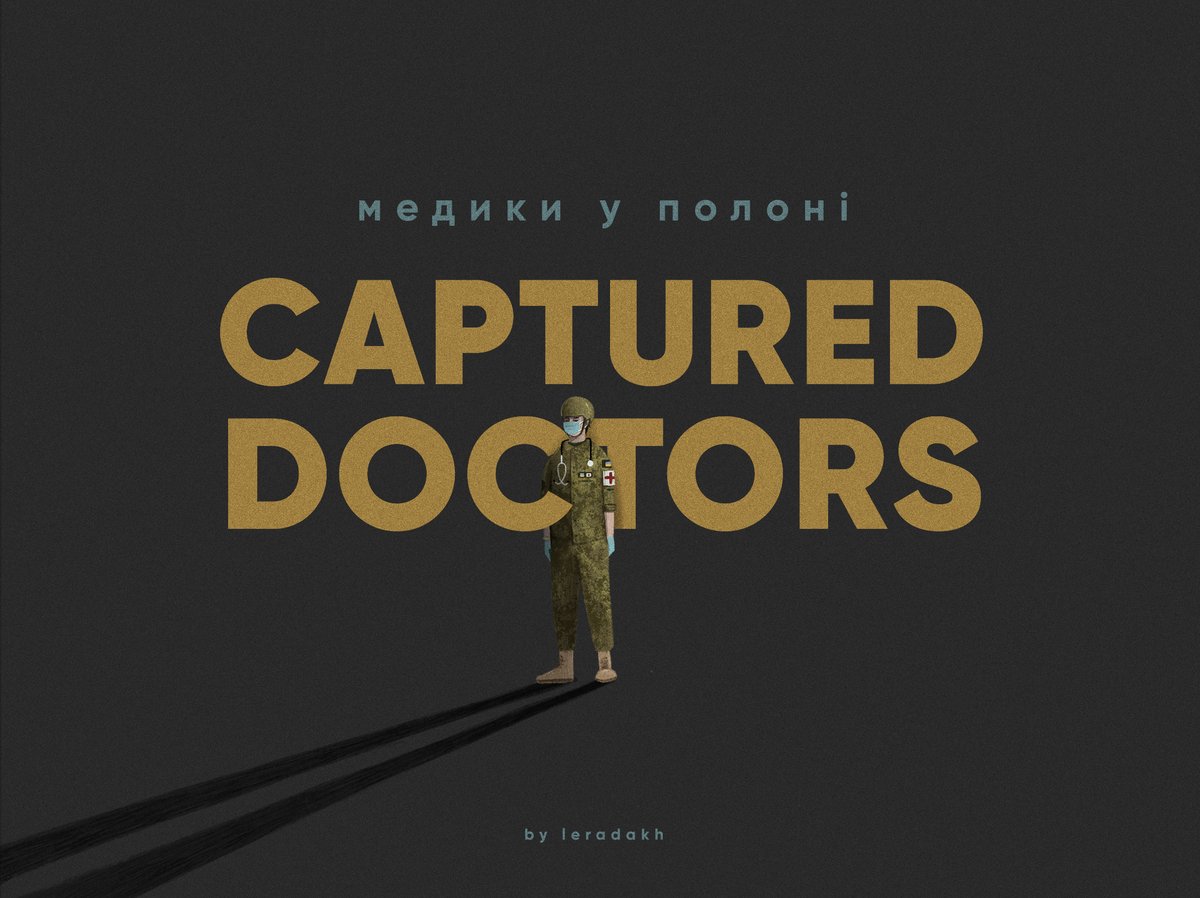 Sasha Romantsova (@sasharomantsova) on Twitter photo Russia is forcibly holding more than 500 Ukrainian medics, both civilians and military, and is committing war crimes against them. <a href="/UNICEF/">UNICEF</a> <a href="/UNICEF_UA/">UNICEF Ukraine</a> <a href="/WGEID/">UN Working Group on Enforced Disappearances</a> <a href="/DOTW_UK/">Doctors of the World</a> <a href="/_MdMUSA/">DOCTORS OF THE WORLD</a> @MdM_Suisse <a href="/DOTW_UK_Events/">Doctors of the World</a> <a href="/WHO/">World Health Organization (WHO)</a> <a href="/DrTedros/">Tedros Adhanom Ghebreyesus</a> <a href="/medwma/">World Medical Association</a> <a href="/drenabulele/">DR. OSAHON ENABULELE</a> <a href="/UNHumanRights/">UN Human Rights</a> <a href="/MSF/">MSF International</a> <a href="/MSF_Ukraine/">MSF Ukraine</a> <a href="/MSF_USA/">Doctors w/o Borders</a> Russia is forcibly holding more than 500 Ukrainian medics, both civilians and military, and is committing war crimes against them. <a href="/UNICEF/">UNICEF</a> <a href="/UNICEF_UA/">UNICEF Ukraine</a> <a href="/WGEID/">UN Working Group on Enforced Disappearances</a> <a href="/DOTW_UK/">Doctors of the World</a> <a href="/_MdMUSA/">DOCTORS OF THE WORLD</a> @MdM_Suisse <a href="/DOTW_UK_Events/">Doctors of the World</a> <a href="/WHO/">World Health Organization (WHO)</a> <a href="/DrTedros/">Tedros Adhanom Ghebreyesus</a> <a href="/medwma/">World Medical Association</a> <a href="/drenabulele/">DR. OSAHON ENABULELE</a> <a href="/UNHumanRights/">UN Human Rights</a> <a href="/MSF/">MSF International</a> <a href="/MSF_Ukraine/">MSF Ukraine</a> <a href="/MSF_USA/">Doctors w/o Borders</a>