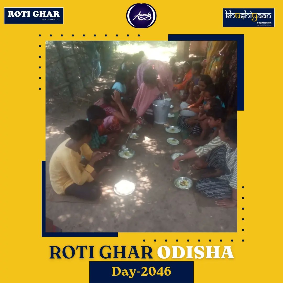 RotiGharIndia's tweet photo. Date : 22-07-2023
Location :
Delhi
Valsad
Vitava
Mumbai
Roti Ghar : Day 2046
"The highest of distinctions is service to others"
Be kind to everyone and spread happiness across!
.
#upliftingsociety #helpingothers #feedingkids #hungerfree
#Hungerfreeindia #Kidsofrotighar https://t.co/VQMxW9YEhr
