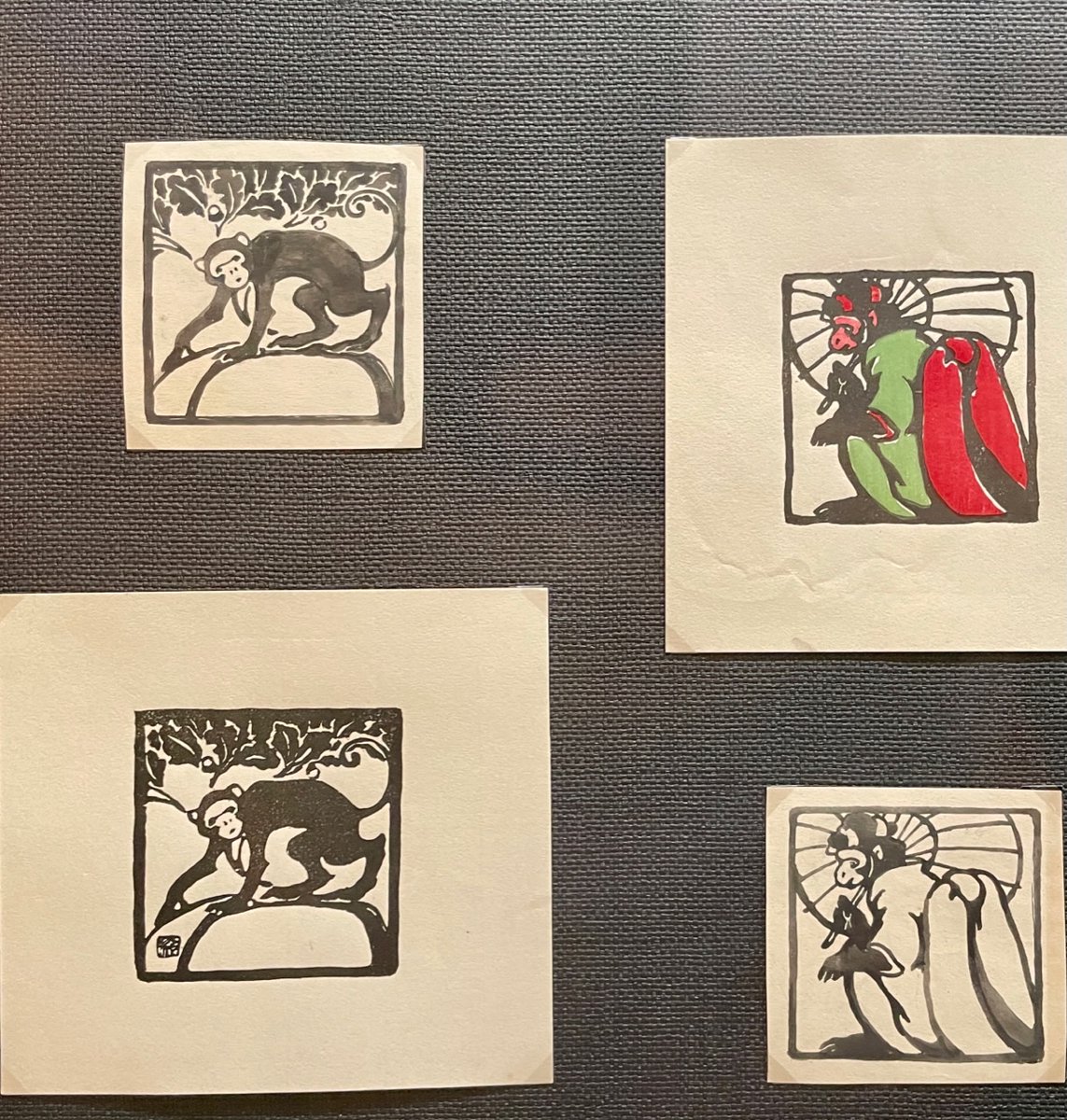 Estampes de Toshiatsu Nanbu (1884 - 1930) exposées au musée d’art et d’histoire de Morioka 💚