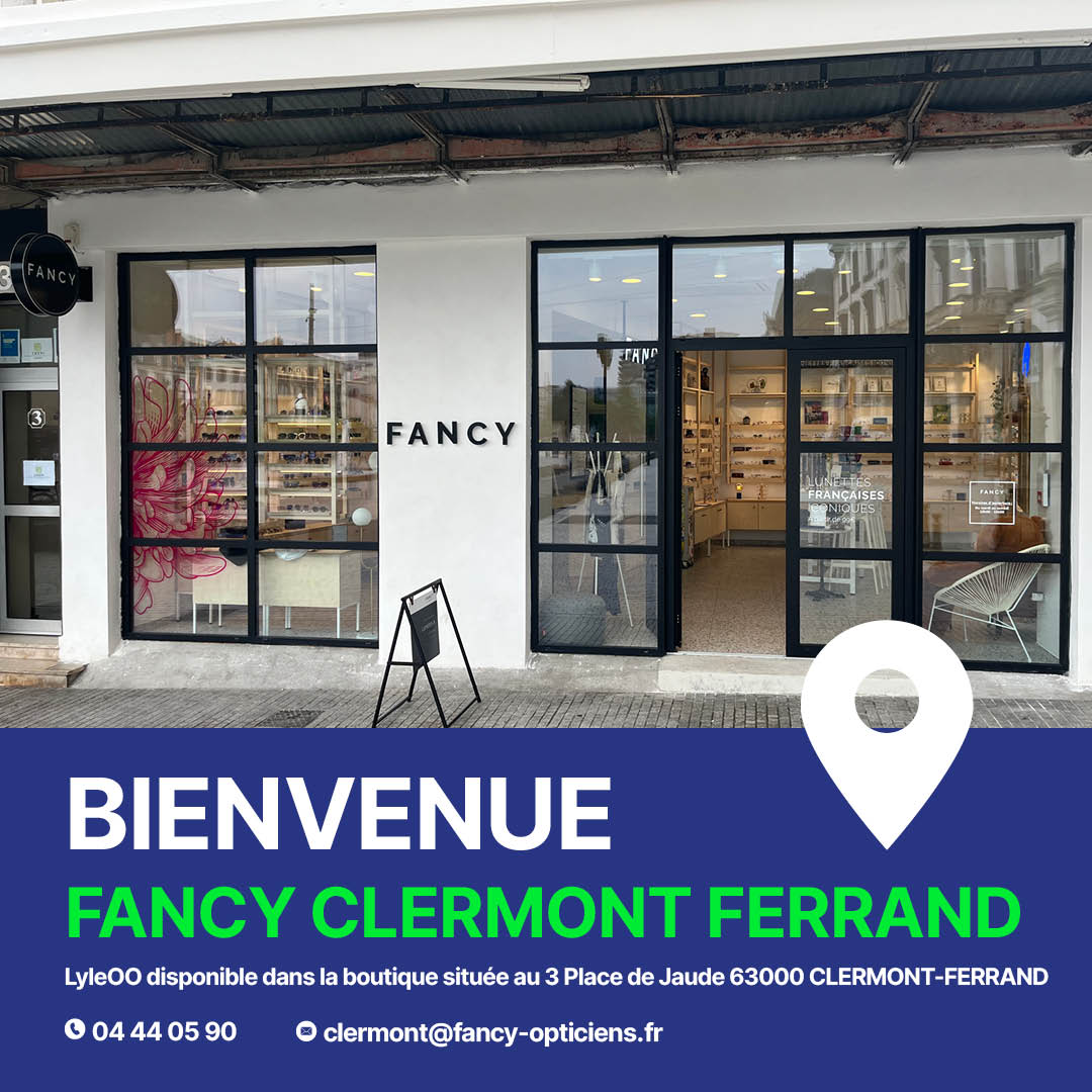 LyleooSolution's tweet photo. #JeudiPhoto 📸 : Bienvenue à la boutique Fancy à Clermont-Ferrand qui rejoint LyleOO !
Nous sommes ravis de travailler ensemble pour améliorer l'accès à la #SantéVisuelle. 👓
#LyleOO #Fancy #OpticienPartenaire https://t.co/Fl6MC2ENFH