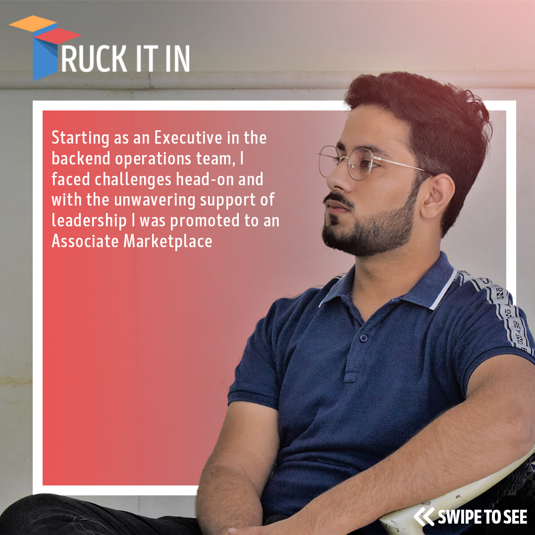 TRUCK_IT_IN's tweet photo. Meet the #TINTribe 🚚
Muhammad Zahab, Associate Marketplace Ops, who joined us as a fresh graduate and has made a great impact in several roles at #TruckItIn
Let's hear it from him about his inspiring journey with us so far! 🚀
#employeejourney #employerbranding #logisticstech https://t.co/g68h2VTVZl