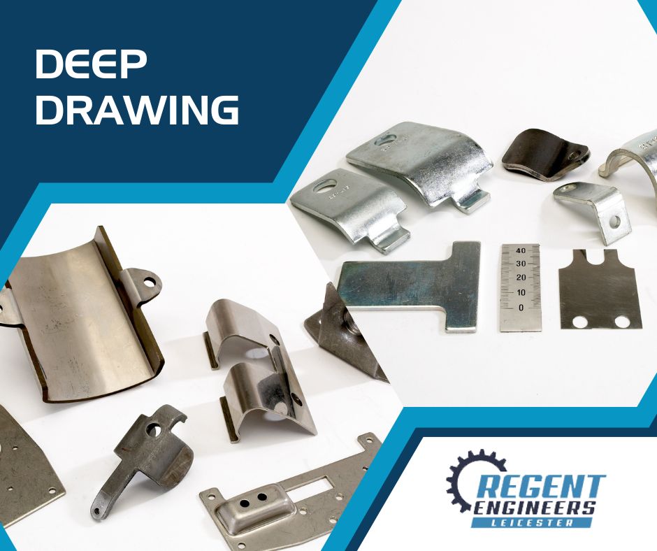 RegentEngineers's tweet image. Have you ever wondered what #DeepDrawing is? It's the process we use to create components with depth.

Using a huge amount of force, a punch is brought down onto a blank piece of metal, pushing the metal into the die cavity &amp;amp; causing it to stretch and form the desired shape.