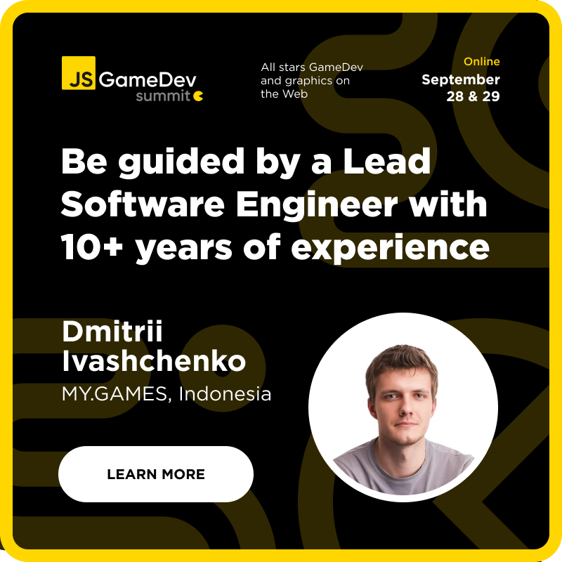 jsgamedevsummit's tweet photo. Welcome @DmitriIvashenko, proud member of the International Game Dev Association👋&amp; an avid author of articles on Medium &amp; HackerNoon. As a judge, the speaker has actively participated in evaluating projects for CODiE Awards &amp; Globee Awards 2023🏆  

Join🔥https://t.co/h1uvfZd5YK https://t.co/AeRIOrtCPq