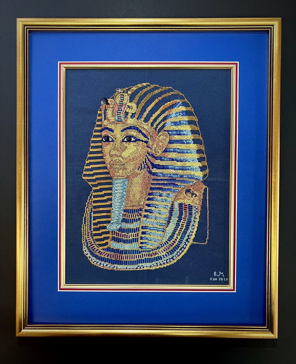 cave_framing's tweet photo. We had this #xstitch in for framing recently. Double mounted and an inner gold mount slip to match the frame works perfectly. For framing, call us on ￼07835 531791  #pictureframing #needlework #tapestry #longstitch #textiles https://t.co/8Zt8CuKoWu