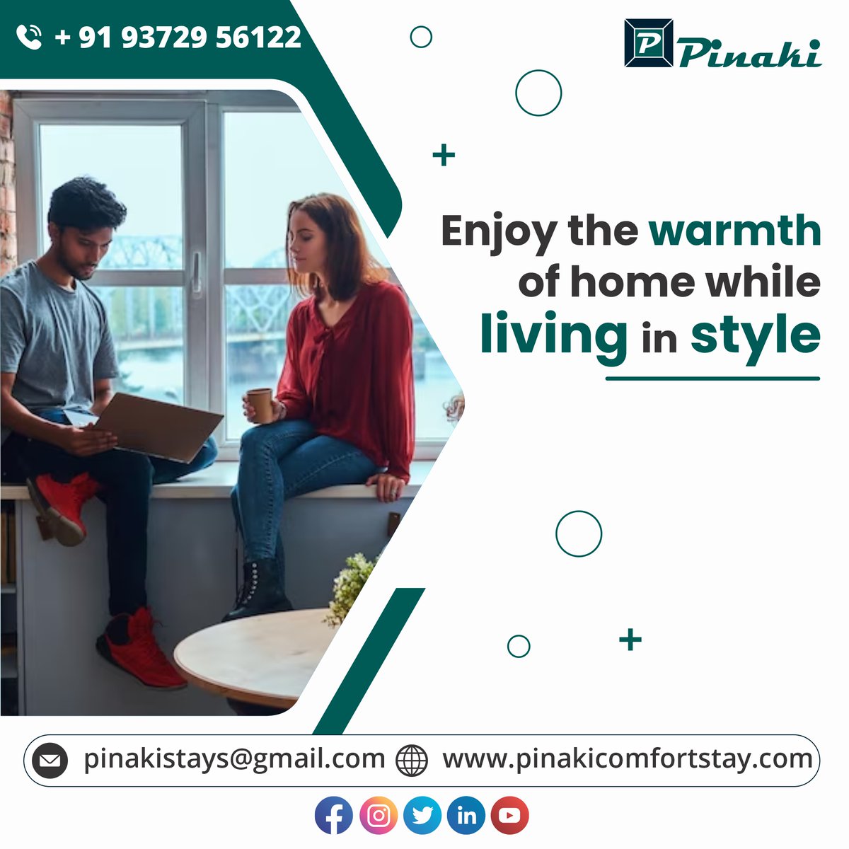 pinaki_group's tweet photo. Enjoy the warmth of home while living in style.

For More Info Visit: https://t.co/zHzhCMw1x1
Call For More Details: +91 9372956122

#Pinaki #livingstyle #warmth #home #MumbaiStudents #visit #student #college #StudentLife #Collegelife #StudentHousing https://t.co/TKiZjWNp1l