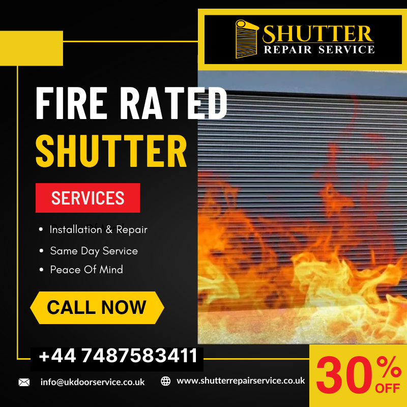 ShutterService's tweet photo. Introducing our Fire Rated Shutters - the ultimate protection against fire hazards! Now available at an exclusive 30% discount! ๐ท
Call Now: +44 7487583411
Website: https://t.co/US6mNj0ZYB
#shutterrepairservice #Fireratedshutters #industrialrollershutters #shutterrepairs #london https://t.co/4lb8nHNhn3