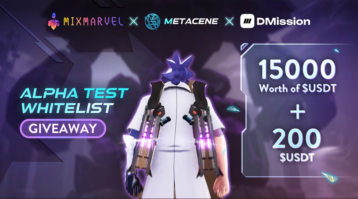 MIXMARVELGAME's tweet photo. 🛎MixMarvel has settled on @DMissionZone

DMission is an Engage-to-Earn Platform powered by @GameFi_Official

🤹🏼 To celebrate this collaboration, MixMarvel has prepared an exclusive #giveaway: MetaCene ATWL + $200 BUSD prize pool  

Participate to win 👇🏼https://t.co/Qio1VuWa3K https://t.co/P73ATxMA4X