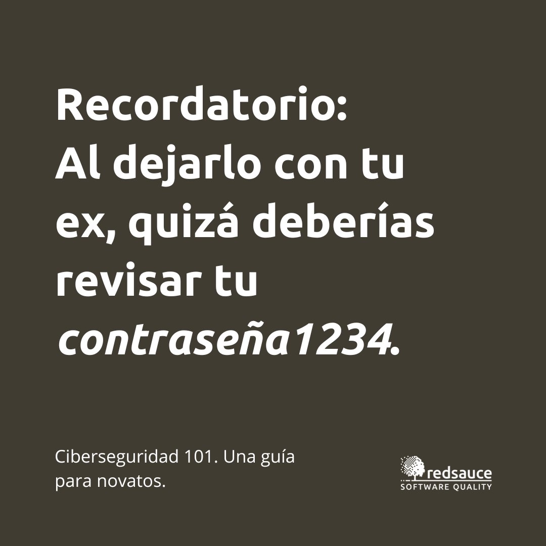 redsauce_sqa's tweet photo. Protege tu privacidad.
Guía de ciberseguridad para novatos 👉 https://t.co/HAxTGMUlMs https://t.co/IG5PqwTmVE