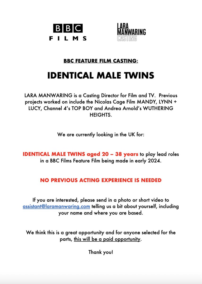 ** Still on the lookout for these roles ** Please share! Thank you!! #twins