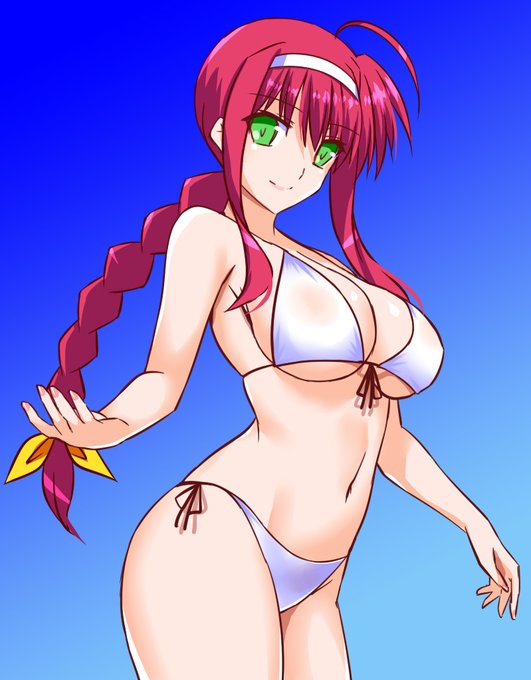 白ビキニアミタ～
イラスト本にアミキリ入れたかったので
無理やり1P入れたのだ。
あっ、この絵じゃないですけどね～ 