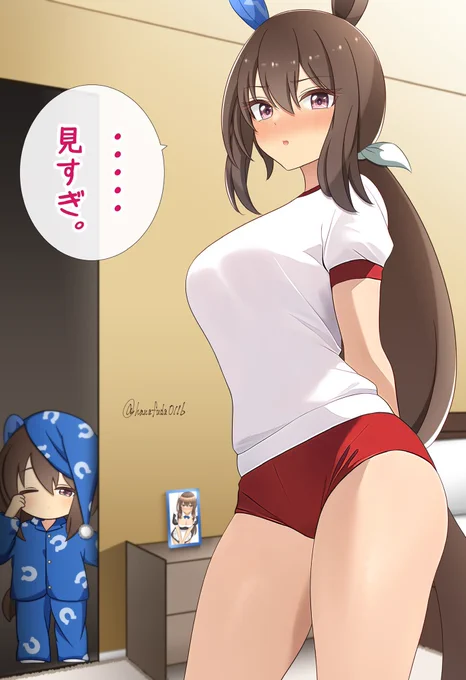 #絵柄が好きっていう人にフォローされたい
ウマ娘を人妻にしたり体操服着せたりしてますよろしくお願いします!! 