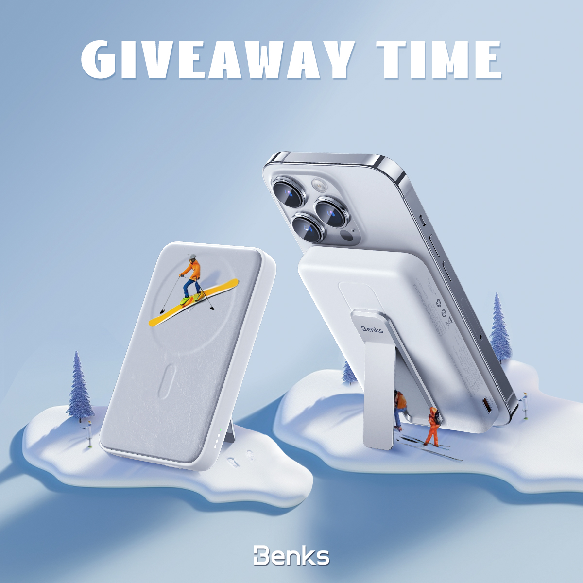 𝐂𝐎𝐔𝐍𝐓𝐃𝐎𝐖𝐍 𝟑 𝐃𝐀𝐘𝐒!
Benks 15th Anniversary Giveaway is gonna over soon!
Click Here to Win Big: bit.ly/3PM58It

#benks #iphoneaccessories #powerbank #magsafe #magsafecharger #minimalstyle #iphonecharger #techgadgets #POWERBANK10000MAH