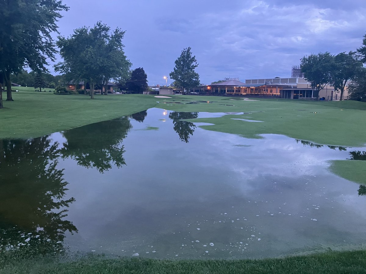 Course is closed this morning. @stcgcc Check member central around noon for updates.