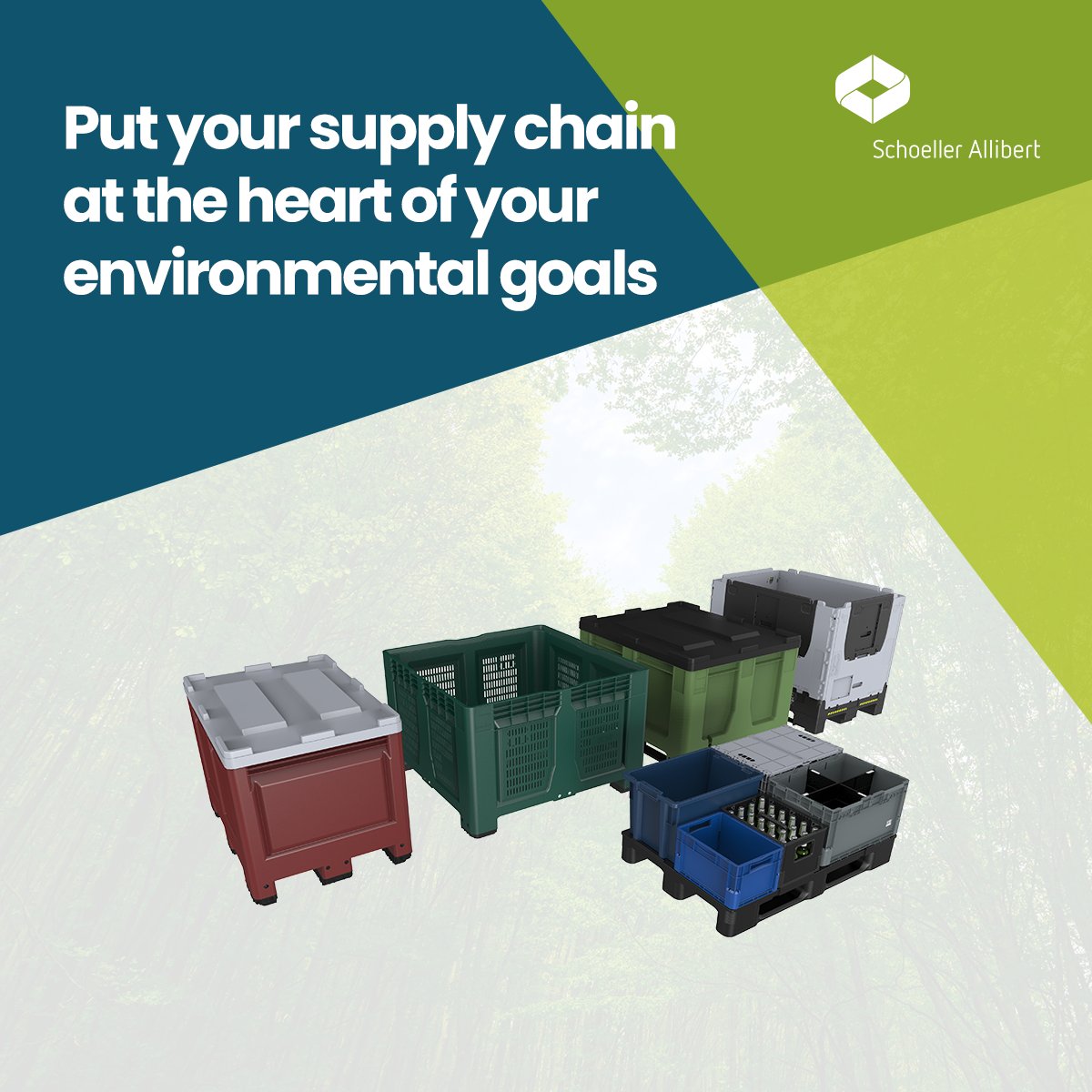 Put your supply chain at the heart of your #environmental goals with Schoeller Allibert. From #reusable pallets to hand-held totes, our durable recycled #plastic solutions make it easy to switch to multi-trip #packaging. Click here to discover how: us18.campaign-archive.com/?e=[UNIQID]&u=…