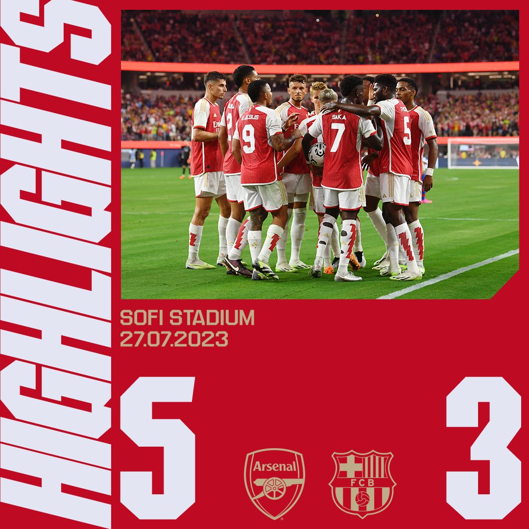 A five star finish 🤩 📽️ Watch the highlights from our 5-3 win over FC ...