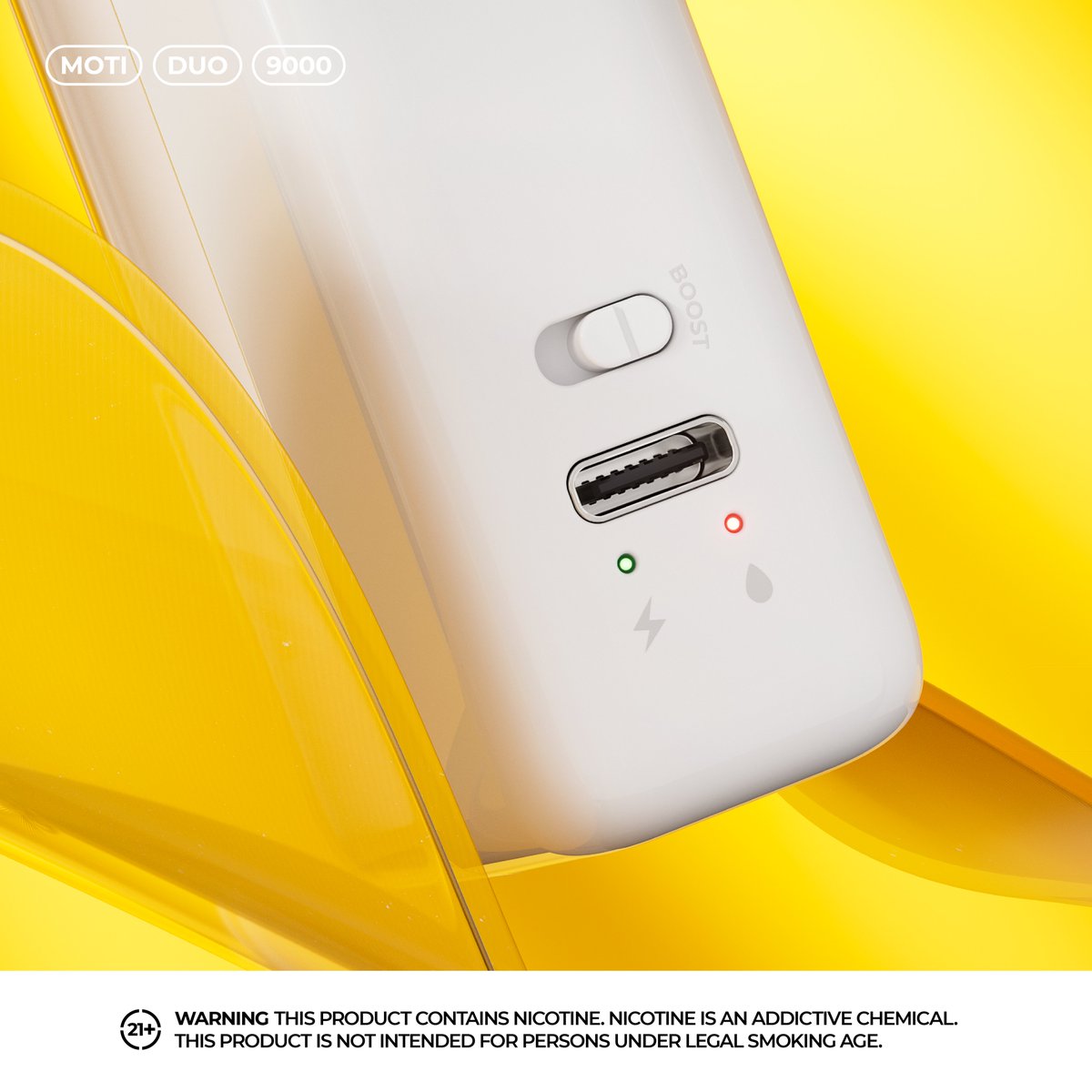 MOTI DUO 9000: Clear Battery and E-Liquid Levels at A Glance.
Green light: >70%
Blue light: 30%-70%
Red light: <30%

#MOTIVAPE #meshboost #duomeshtech #duomesh #photograph #fashion #photooftheday #design #lifestyle #vape #vapeon #vapelife #vapecommunity #vaping