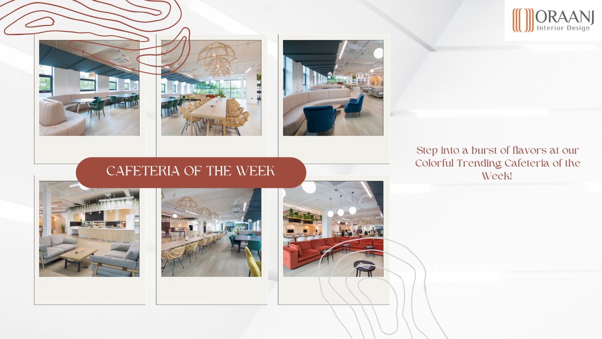 Whether it's a quick coffee break or a leisurely lunch with friends, our cafeteria designs have got you covered! 
#CafeteriaDesigns #SocializingSpaces #InteriorDesignInspo #GoodEatsAndTreats #cafedesigns #hopitalitydesigns #interiorcafes #designoftheweek #cafeoftheweek