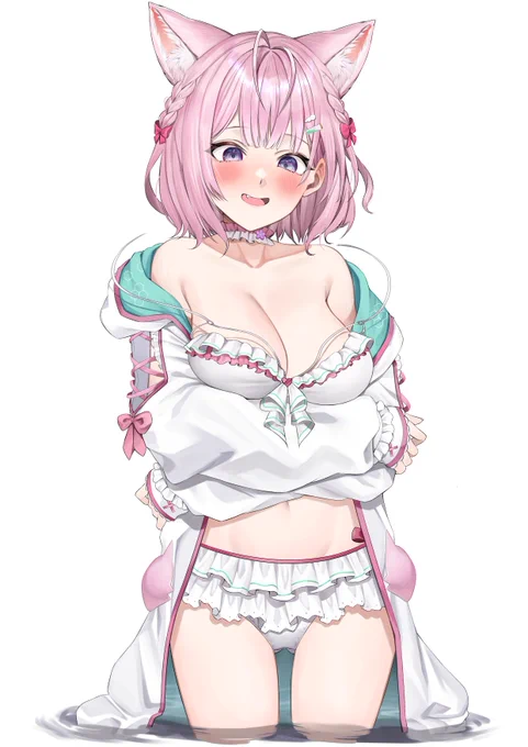 「助手く～ん?ちょっとえっちな目で見過ぎじゃ…へ??」 #こよりすけっち 