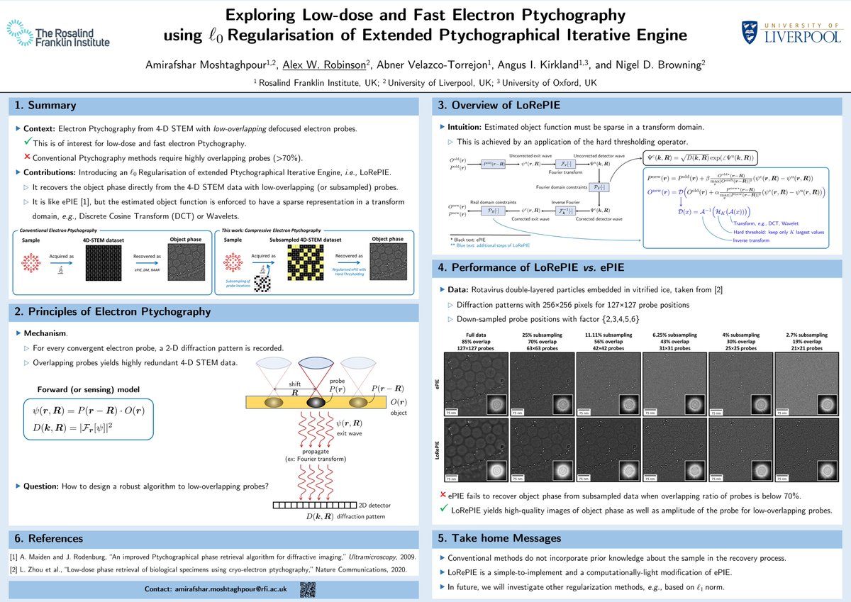 Amirafshar (@amirafsharm) on Twitter photo Glad that my poster acheived the second place in the #MM2023 poster prize. Thanks to <a href="/AlexRobinson212/">Dr Alex Robinson</a> for excellent presentation of the poster. Other collaborators are Abner Velazco-Torrejon and Angus Kirkland from <a href="/RosFrankInst/">Rosalind Franklin Institute</a> and Nigel Browning <a href="/RUEDI_UK/">@RUEDI_UK</a> Glad that my poster acheived the second place in the #MM2023 poster prize. Thanks to <a href="/AlexRobinson212/">Dr Alex Robinson</a> for excellent presentation of the poster. Other collaborators are Abner Velazco-Torrejon and Angus Kirkland from <a href="/RosFrankInst/">Rosalind Franklin Institute</a> and Nigel Browning <a href="/RUEDI_UK/">@RUEDI_UK</a>