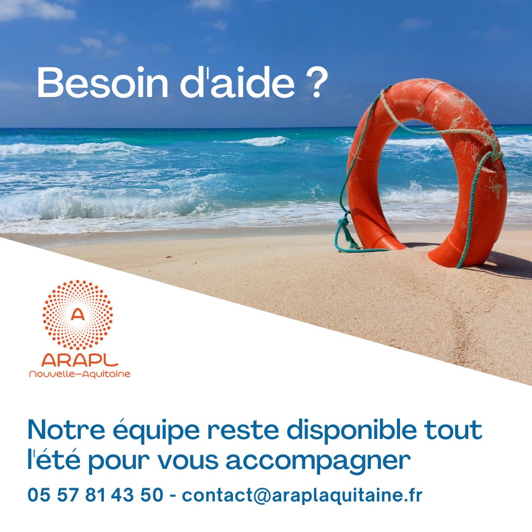 ARAPLNA's tweet photo. Toute l'équipe de l'ARAPL Nouvelle Aquitaine reste disponible tout l'été pour vous accompagner et répondre à vos diverses questions ! 
📌 51-53 bd du Président Wilson 33000 Bordeaux ☎️05 57 81 43 50 
contact@araplaquitaine.fr 
https://t.co/D1GNfh1YCG https://t.co/MjOPPBy0b4