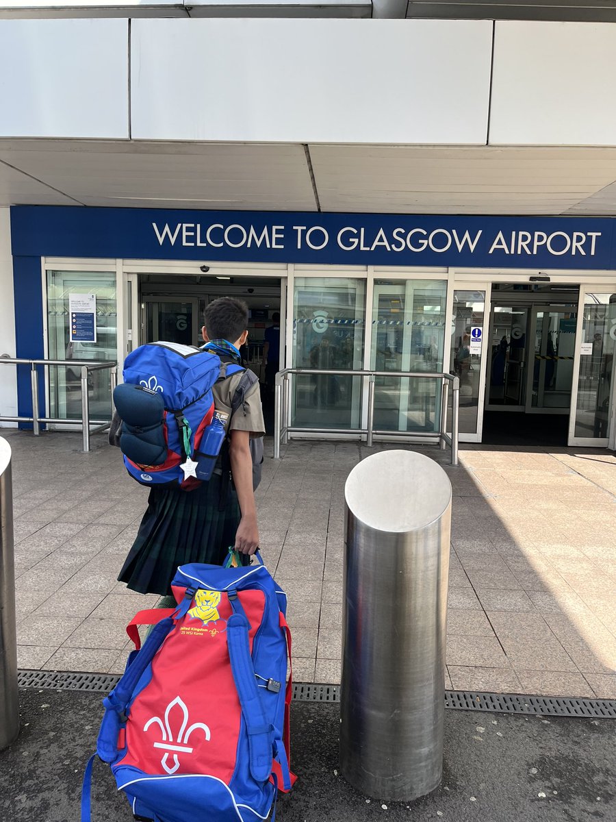 theyogacrow's tweet photo. He didn’t even look back when I dropped him off yesterday @UKContingent Good to hear #unit8 have touched down in Seoul #wsj2023 https://t.co/YknWmIUPiw