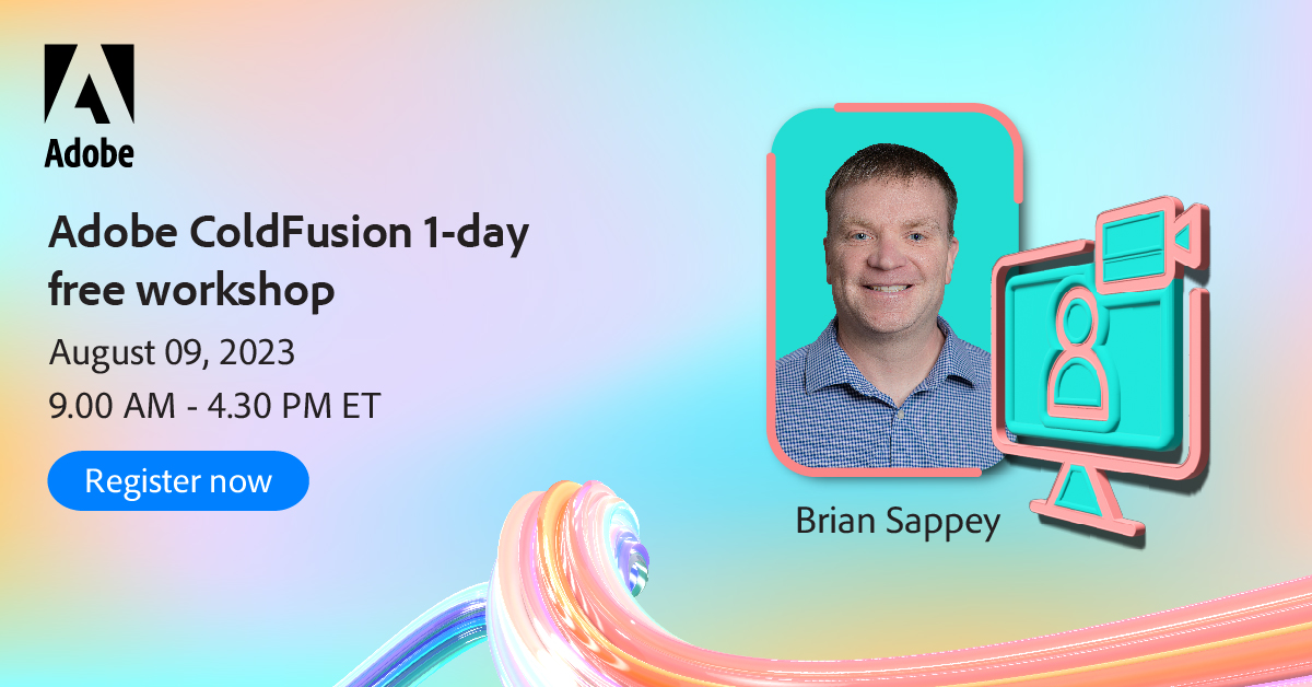 coldfusion's tweet image. 🚀Join the Adobe ColdFusion Workshop and master web content creation! Learn CFML, object-oriented programming, database ops, and more. Unleash your web dev potential in just one day! #AdobeColdFusion #workshop
Register now: bit.ly/44Grtfb