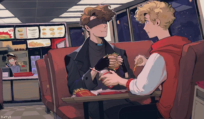 I was asked to draw them :з#tommyinnitsclinicforsupervillains #wilbursootfanart #tommyinnitfanart 
